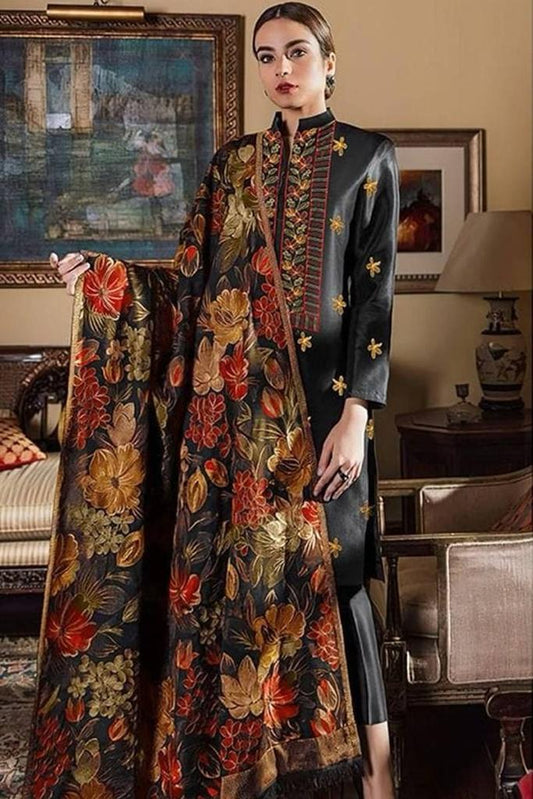 Bareeze Dhanak Full Heavy Embroidery 3pc Winter Dress Collection Pakistan's Largest Fashion Discovery Platform – ALIF