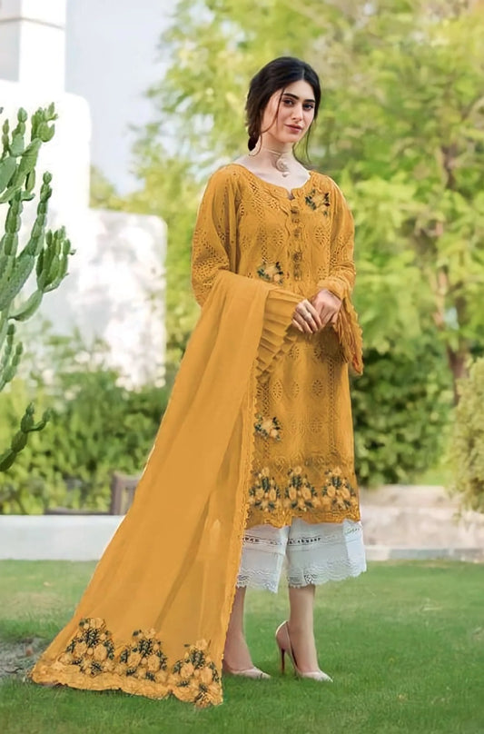 Bareeze Dhanak Embroidered 3pc Winter Collection