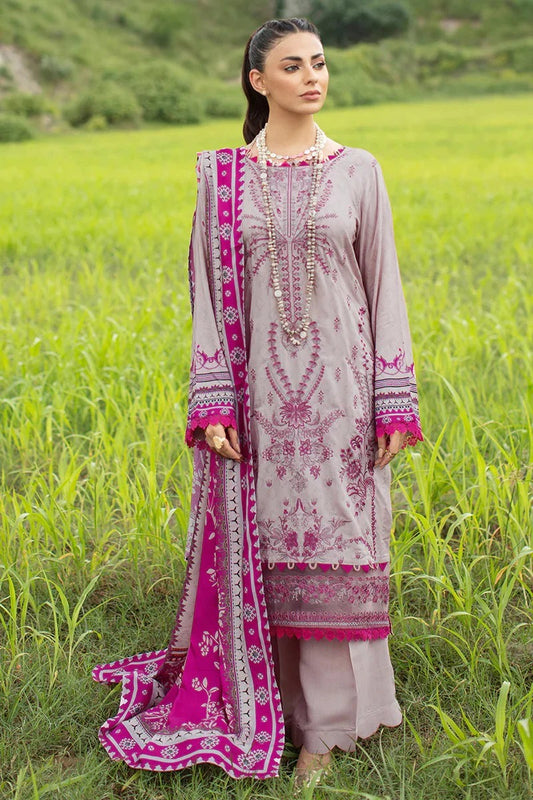 Sapphire Embroidered Lawn 3pc Suit SP-5268
