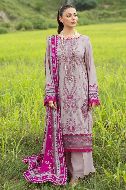 Sapphire Embroidered Lawn 3pc Suit SP-5268