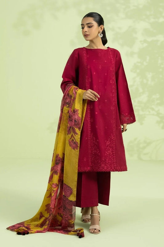 Sapphire Embroidered Dhanak Three Piece By Alif Winter Collection