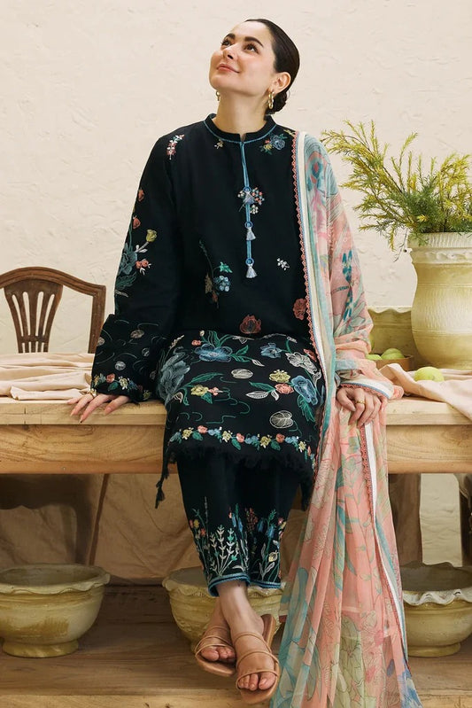 Zara Shah Jahan Embroidered Lawn 3pc Suit ZSJ-68