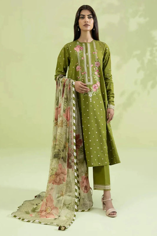 Sapphire Embroidered Lawn Three Piece SP-7535