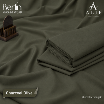 Berlin Wash & Wear | Charcoal Olive