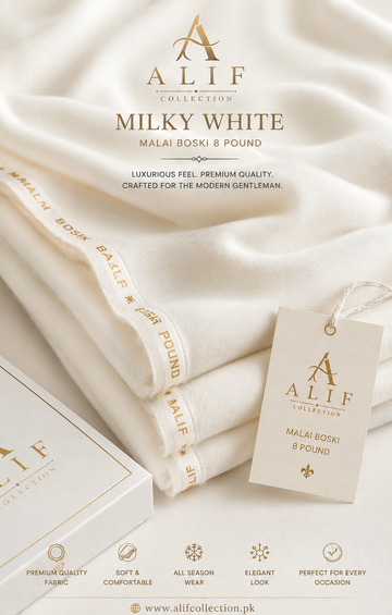 Malai Boski-8 Pound milky White