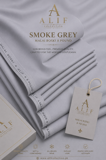 Malai Boski-8 Pound Smoke Grey