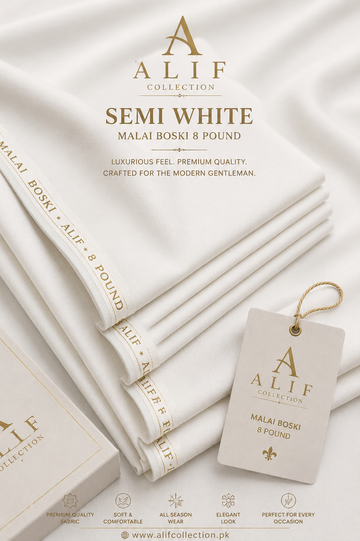 Malai Boski-8 Pound Semi White