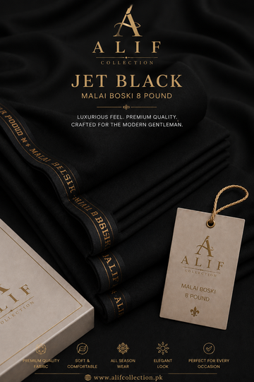 Malai Boski-8 Pound Jet Black