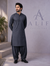 Premium Wash & Wear | Metal Grey ALIF Collection