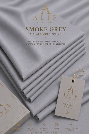 Malai Boski-8 Pound Smoke Grey