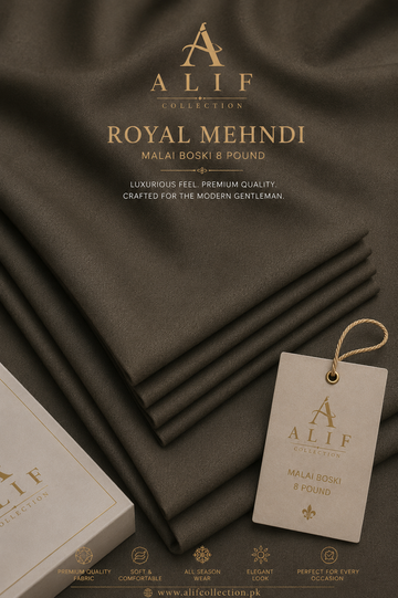Malai Boski-8 Pound Royal Mehndi