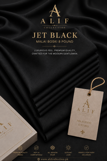Malai Boski-8 Pound Jet Black