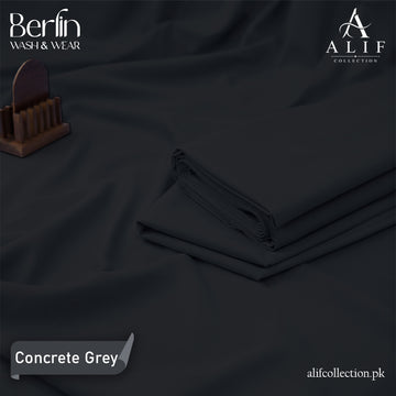 Berlin Wash & Wear | Concrete Grey