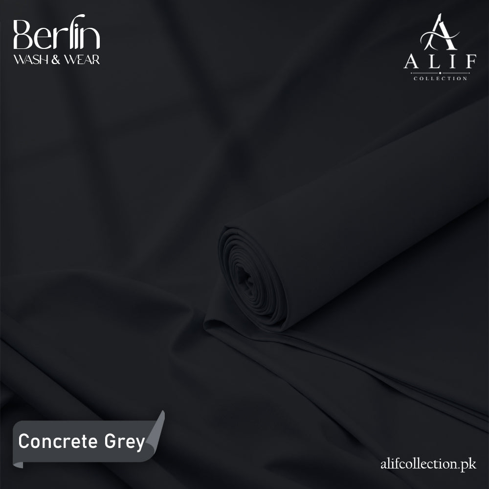 Berlin Wash & Wear | Concrete Grey