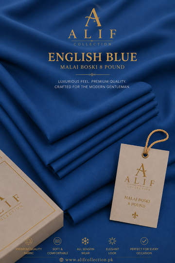 Malai Boski-8 Pound English Blue