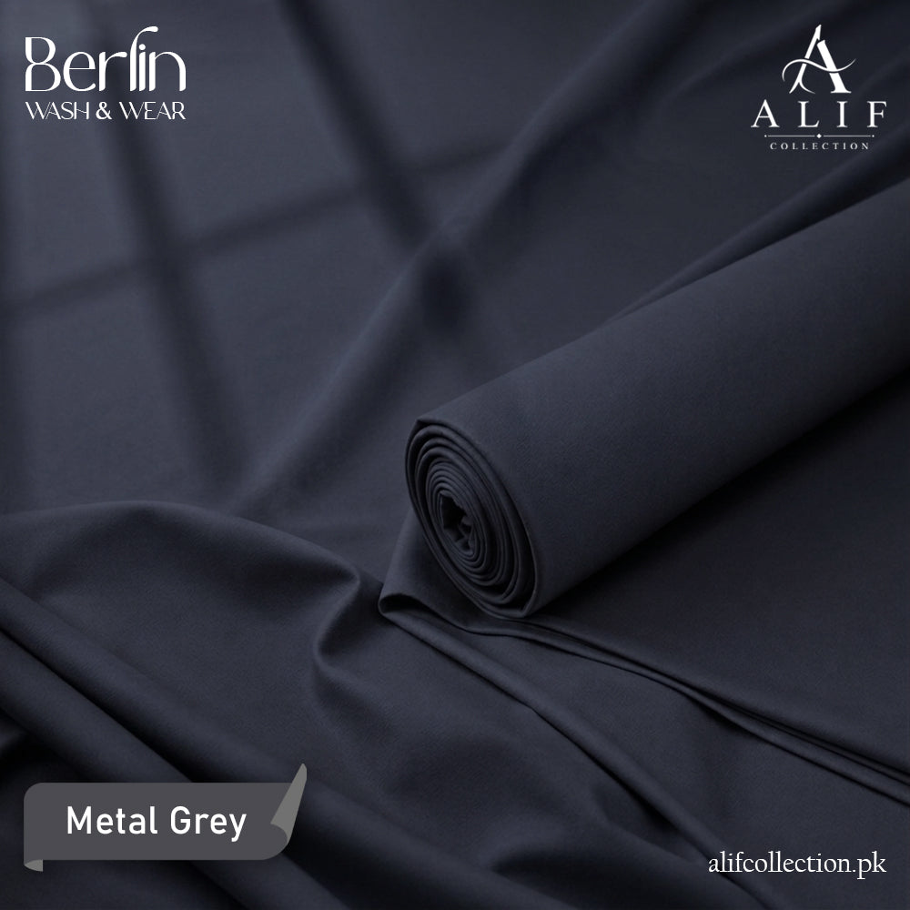 Berlin Wash & Wear | Metal Grey