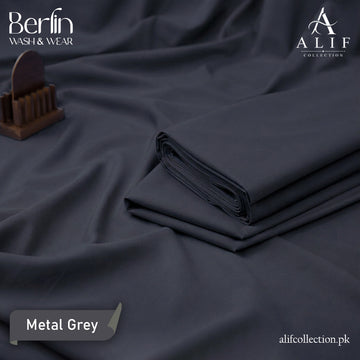 Berlin Wash & Wear | Metal Grey