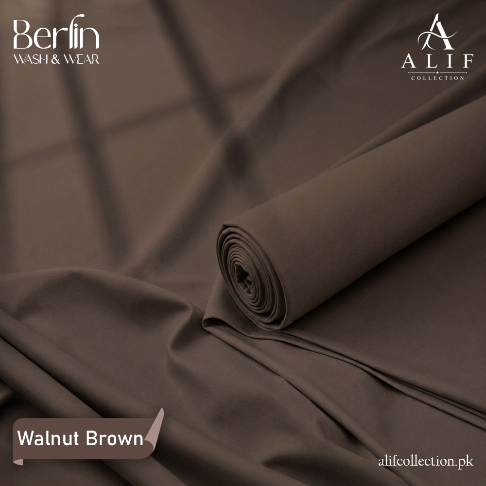 Berlin Wash & Wear | Walnut Brown